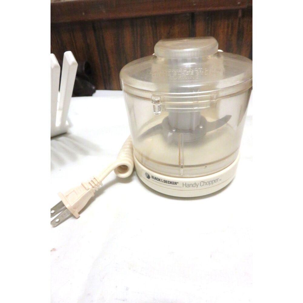BLACK & DECKER Electric HANDY CHOPPER Model HC2000 Mincer Dicer Food Chopper